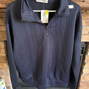 Women’s Navy Quarter Zip